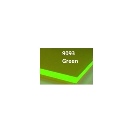 Professional Plastics FL Green#9093 Cast Acrylic Paper-Masked, 0.250 X 48.000 X 96.000 Eac SACRGN9093.250X48.000X96.000CP